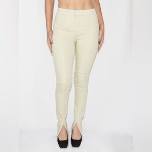 ZARA Light Green Flare Jeans